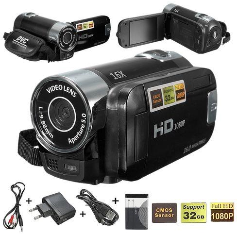 Generic 2.7" Digital Video Camcorder 1080P Camera Black