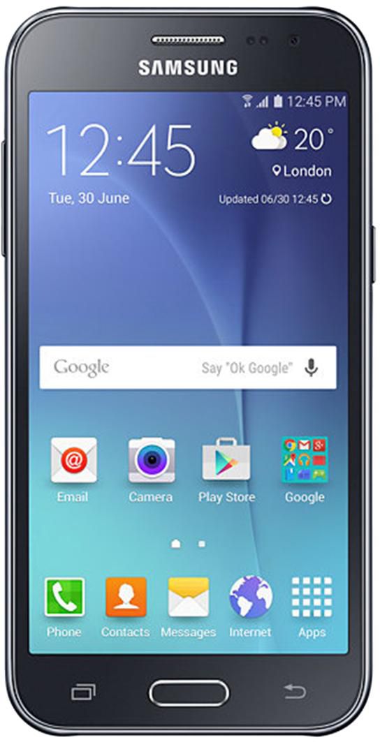 Samsung Galaxy J2 J200H/DS 3G - 8 GB, 3G, Black Dual SIM