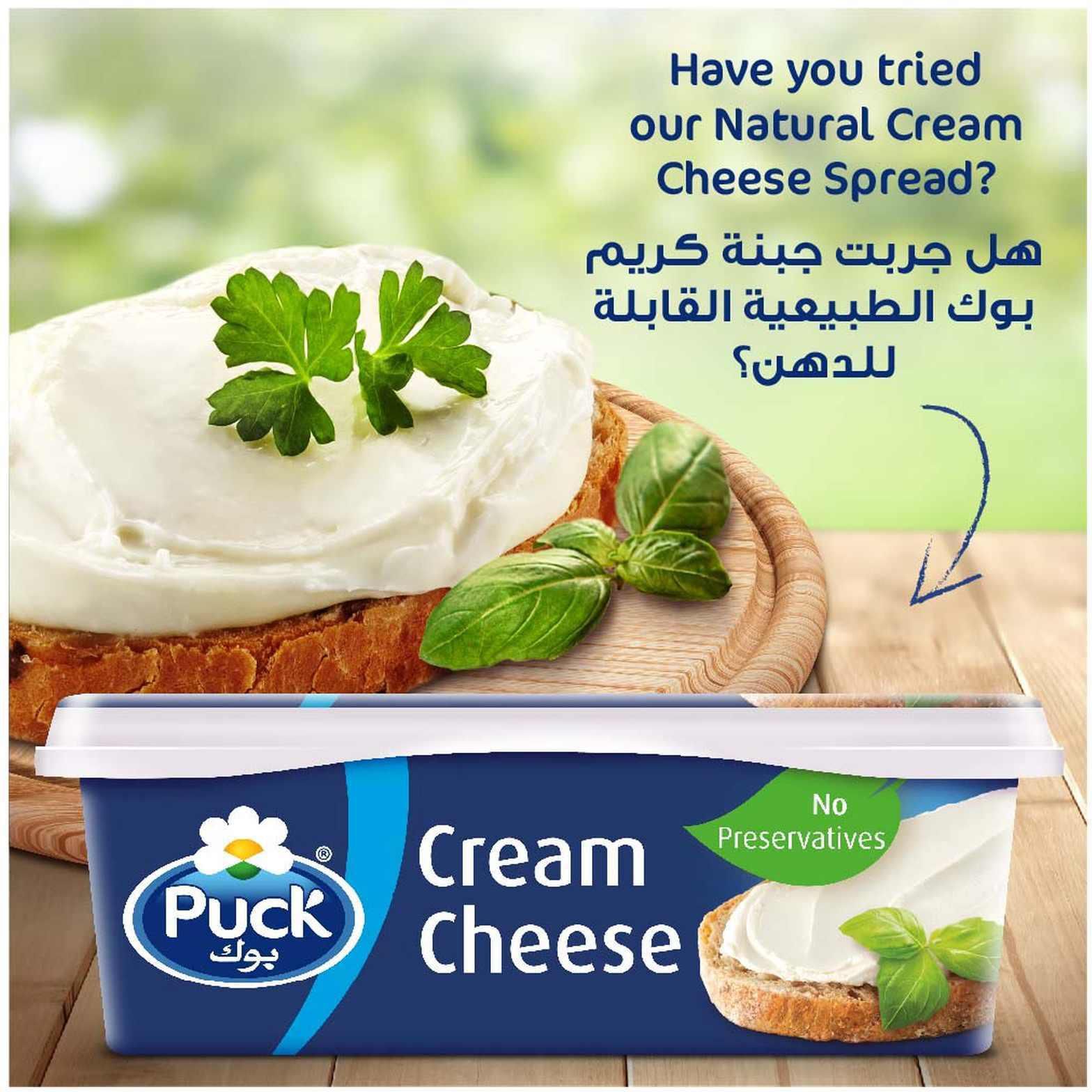 Puck Cream Cheese Spread Jar 910g