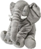 JÄTTESTOR Soft toy - elephant/grey