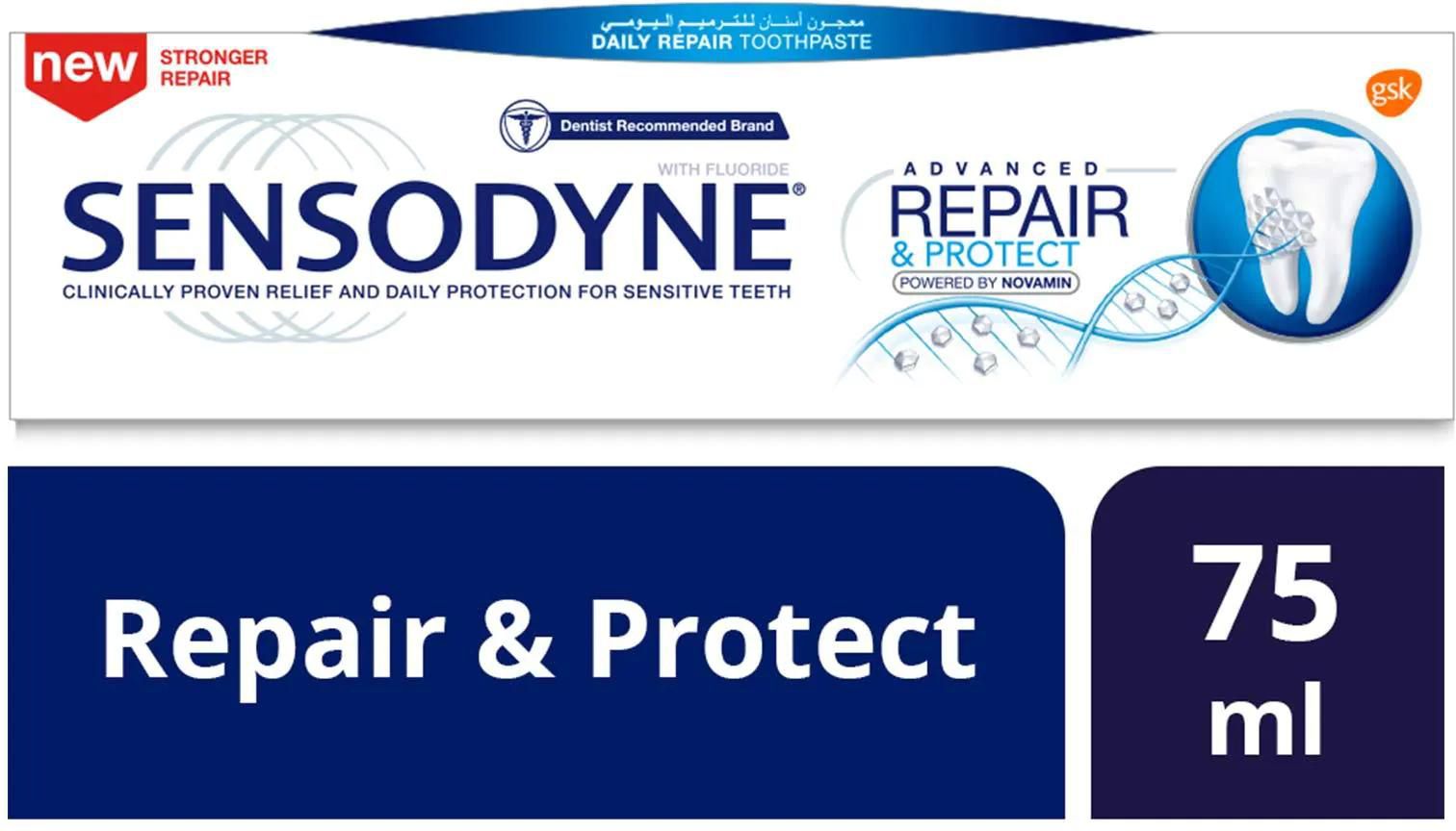 Sensodyne advance repair &amp; protect toothpaste 75 ml