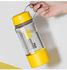 Space Plastic Water Cup Yellow/Clear 28.2cm
