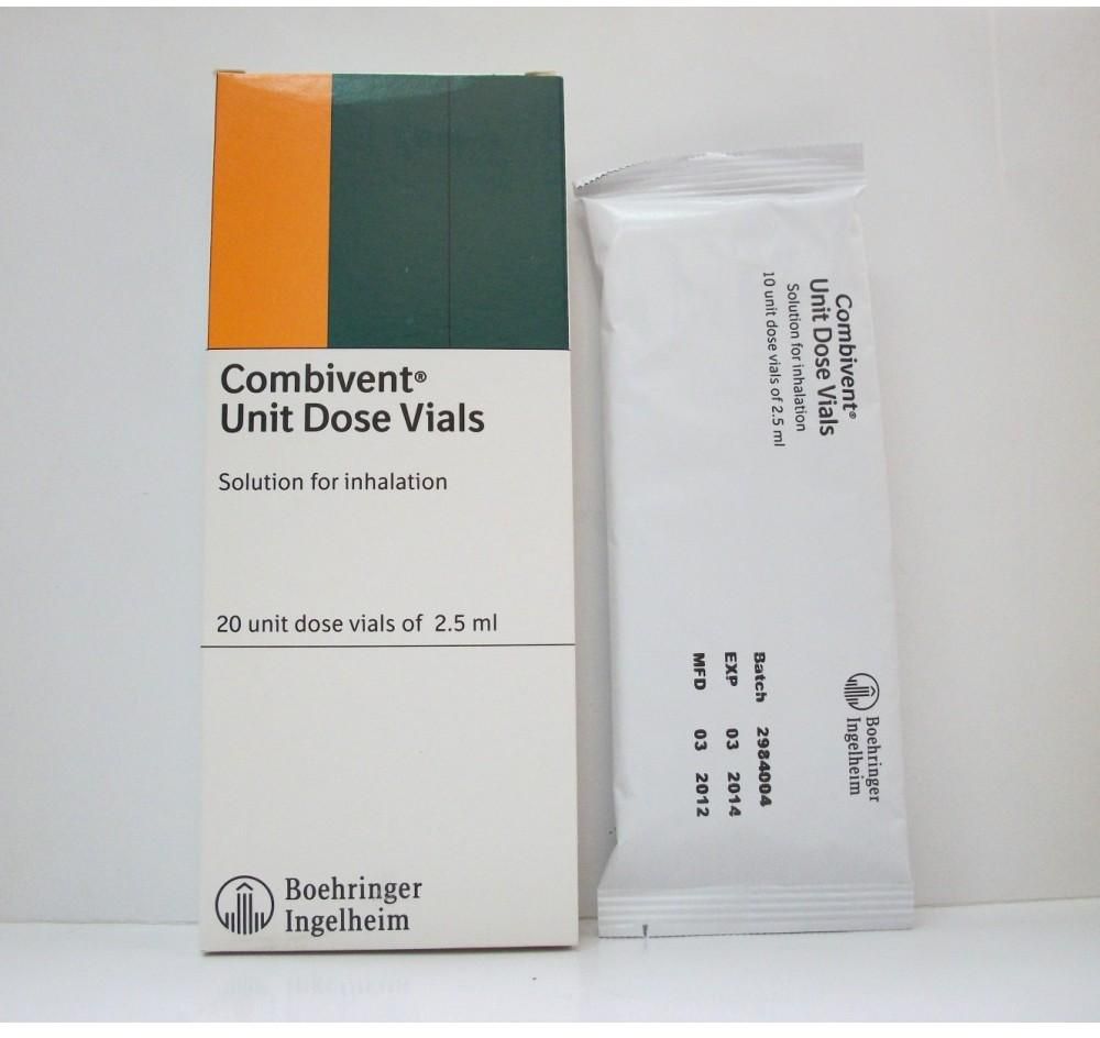 Nebulizer combivent Combivent Dosage