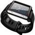 Rubber Bracelet Watch Band With Aluminum Case For iPod Nano 6th Generation Black