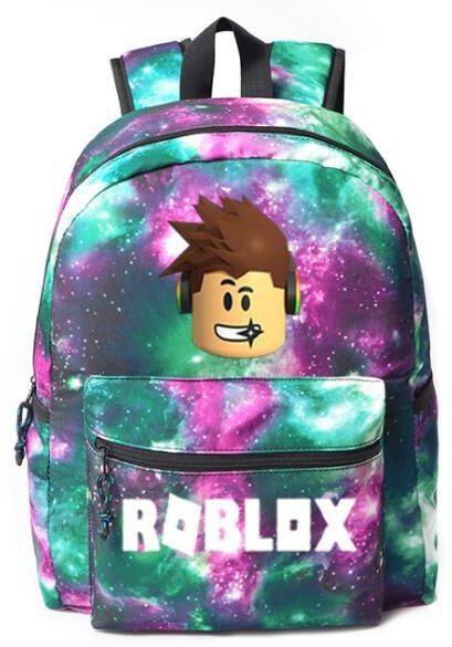 Roblox Series Canvas School Bookbag Backpack Women Girls - roblox bookbag target