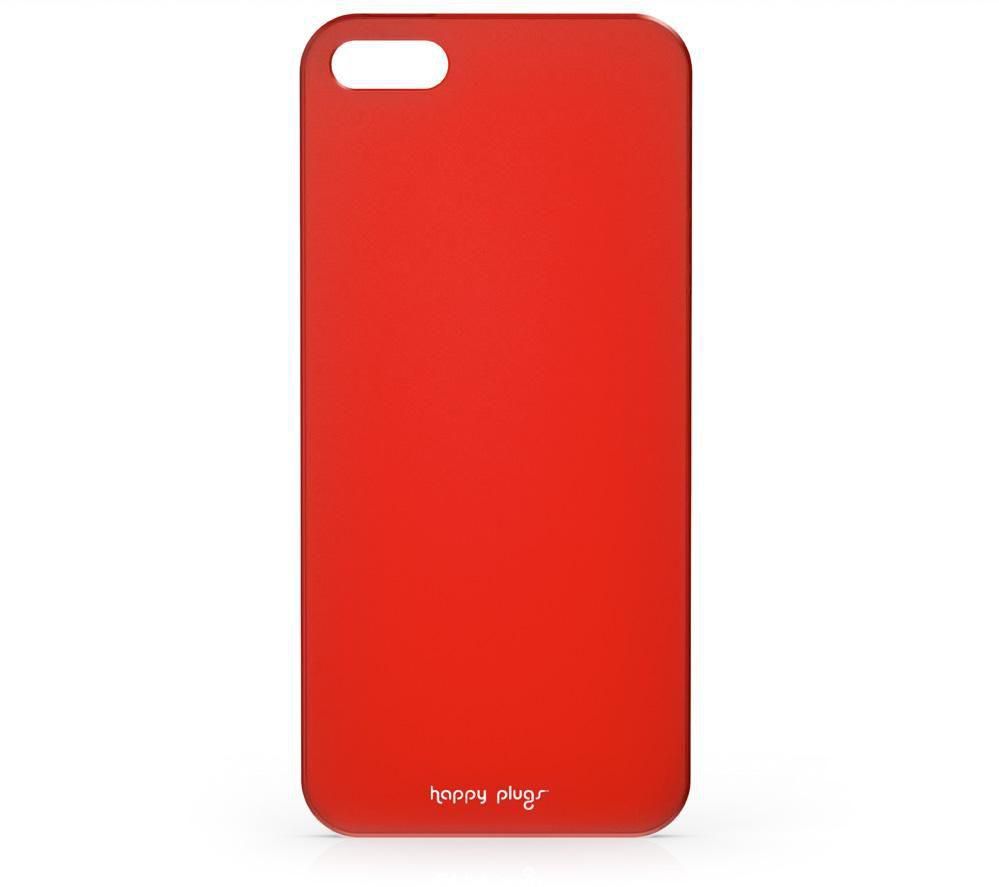 Happy Plugs 8801 Back Cover for Apple iPhone 5/5s - Red