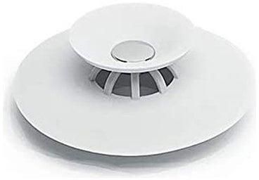 Shower Drain Stopper Floor Drain Rubber Circle Silicone Plug For Shower Bathtub Plug White