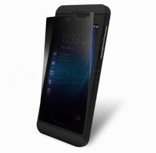 واقي وحامي شاشة ‫‫غامق ‫‫( للحفاظ على الخصوصية ) لجوالات Screen Protector Privacy Blackberry Z10