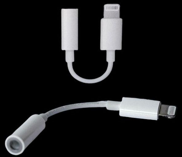 Lighting To 3.5mm Headphone Jack Adapter For IOS