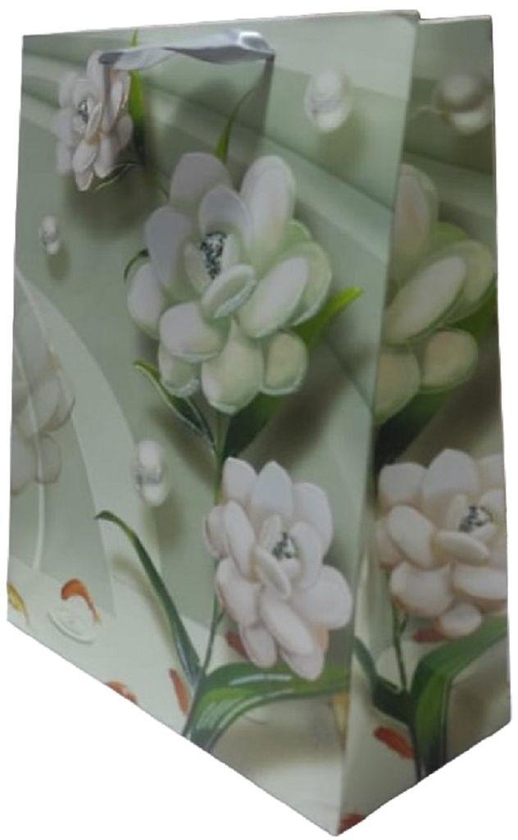 شنطة هدايا زهرة القرنفل مقاس 32×22×12سم