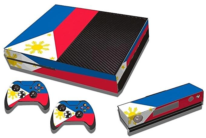 Philippine Flag Pattern Decal Stickers For Xbox One Game Console