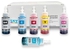 SKY® 6-Pack 673 Compatible refill ink for Epson L801, L805, L1800, L800, L810, L850, L1300, L18050 with 6 colors
