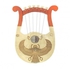 Wooden Electric Acoustic Lyre Harp Semsemeya String Instrument Irish Design - 6 Strings