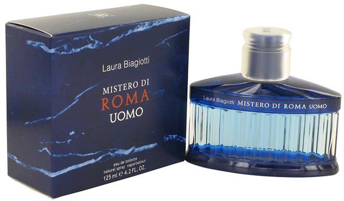 Laura Biagiotti Mistero Di Roma Uomo Men's 125 ml Eau de Toilette Spray