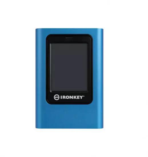 Kingston IronKey VP80/960 GB/SSD/External/2.5 &quot;/ Blue/3R | Gear-up.me
