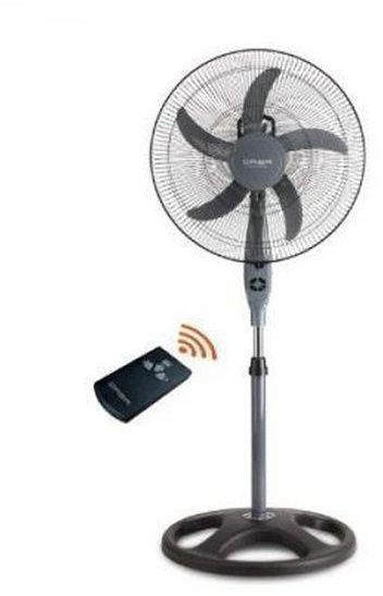 Qasa 18 Inches AC/DC Standing Fan + Remote (Non Rechargeable)