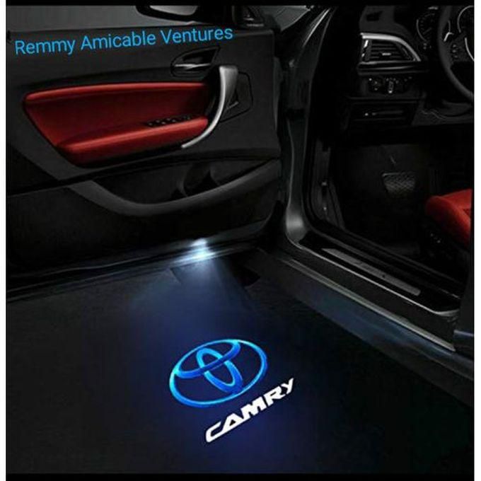 Toyota Camry Car Led Door Projector 3D Shadow Lights (4 Pieces)