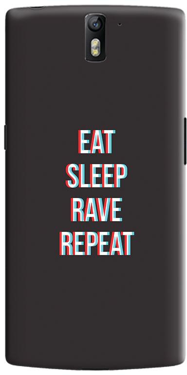 Stylizedd OnePlus One Slim Snap Case Cover Matte Finish - Rave Routine