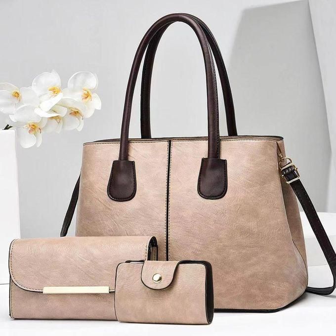Fashion 3 In 1 Ladies Handbags