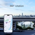 GKEVER Auto-Clamping Car Charger Holder, Wireless Car Charger Mount, Fast Charging Auto Clamping Car Phone Mount Compatible with iPhone