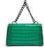 Silvio Torre Mini Cross Bag leather green