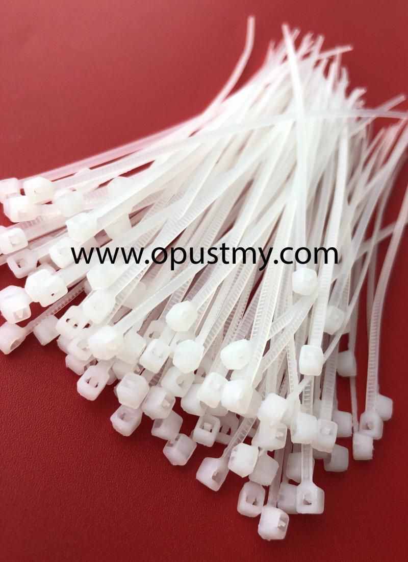 OpusT 4inch 3x100mm Cable Tie 100pcs (White)