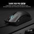 CORSAIR SABRE RGB PRO CHAMPION SERIES FPS/MOBA Gaming Mouse - Ergonomic Shape for Esports and Competitive Play - Ultra-Lightweight 74g - Flexible Paracord Cable