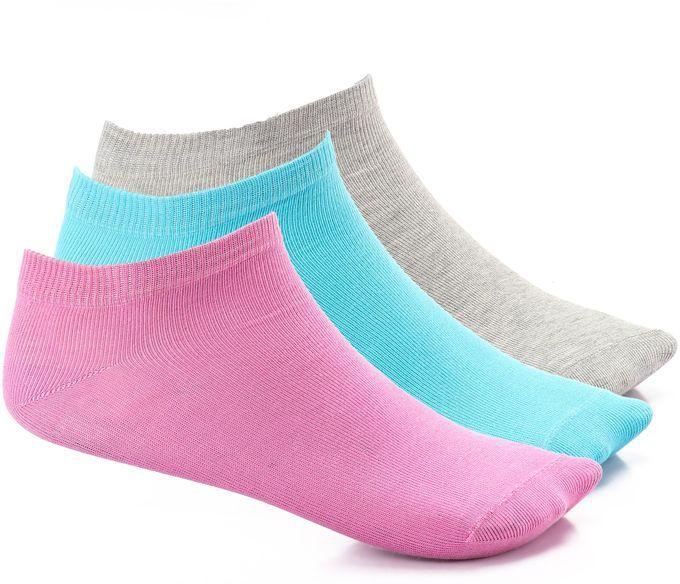 Dice Basic Sneaker Pack Of 3 Socks For Girls