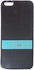 Boo Star Back Cover for Apple iPhone 6 Plus - Black and Turquoise