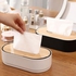 Plastic Napkin Holder With Wood Cover For The Kitchen