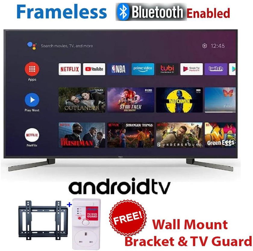 TCL 32S65A,32" Inch FRAMELESS Smart ANDROID TV,BLUETOOTH,Inbuilt WIFI TELEVISION+ 2 YEARS WARRANTY