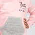 Choice Girls' Cotton Pajamas - Elegant And Unique Design -Pink-Grey