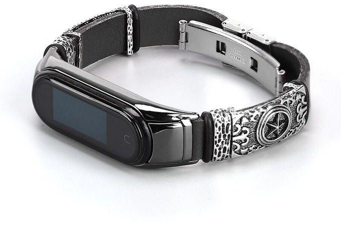 Leather Bracelet For Xiaomi Mi Band 5 4 3 Strap Wrist Strap For Mi Band 5 Wristband Accessories Miband 4 Replacement Strap