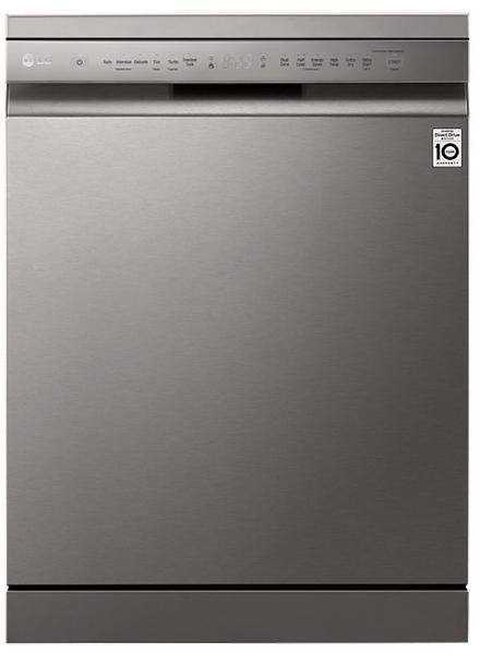 LG DFB425FP QuadWash Steam Dishwasher 14 PS - Silver