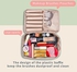 Travel Makeup Bag Cosmetic Bag Makeup Bag Toiletry bag for women and girls, Green, Fashion