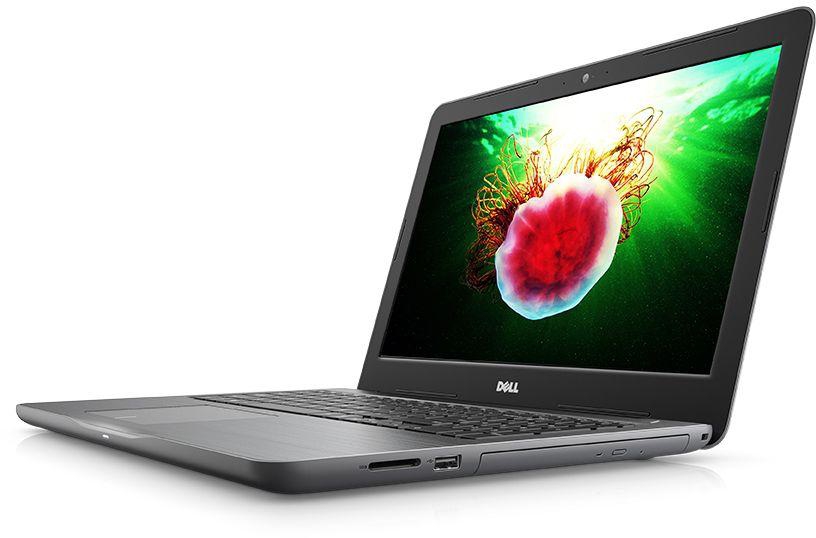 Dell Inspiron 5567 Laptop - Intel Core i7-7500U, 15.6-Inch, 2TB, 8GB, 4GB VGA,Eng- KB, DOS, Gray