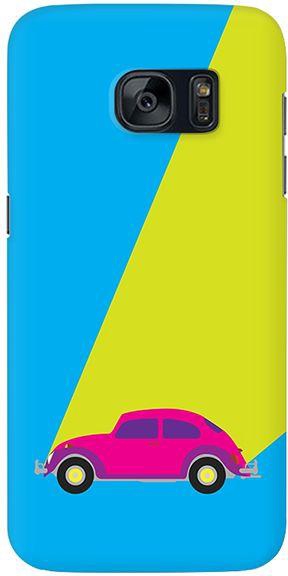 Stylizedd Samsung Galaxy Note 7 Slim Snap case cover Matte Finish - Retro Bug Blue