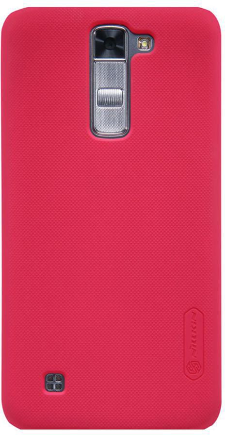 Polycarbonate Super Frosted Shield Case Cover For LG K7 Red