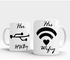 Cashmeera Printd Mug - Couples Set Of 2 Mugs Her Huby His Wifiy -Ceramic Coffee Cup