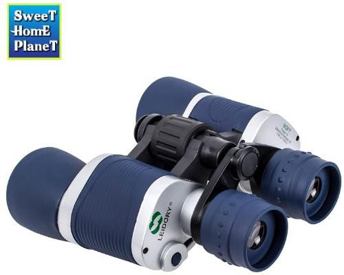 Leidory Binoculars 7x50 mm with Carry Bag