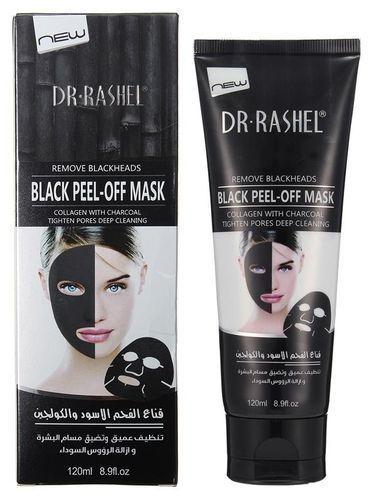Dr. Rashel Suction Black Mask Black head Remover Peel Off Facial Mask Acne Treatment Collagen With Bamboo Charcoal 120 ML