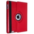 360 degree Rotating Leather Stand Case cover for Apple iPad 2 apple ipad 3 (Red)