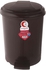 Get El Helal & Star Plastic Trash Bin, 10 Liter - Brown with best offers | Raneen.com