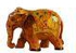 Craftship Wooden Brown Painted Elephant Statue