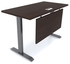 Artistico Metal Desk 120*60*75 Cm Closed From The Front Dark Brown AMD-120DB