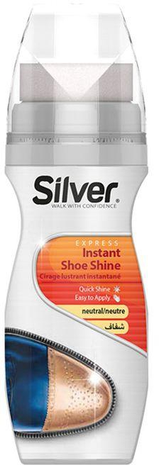 Silver Care ملمع احذية سائل فوري - شفاف