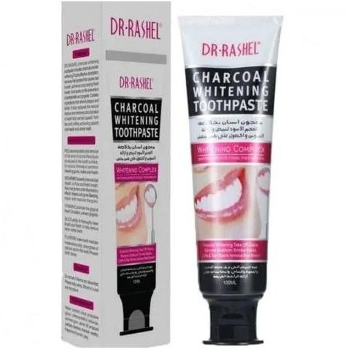 Dr. Rashel Charcoal Whitening Toothpaste Coffee Tea Cigarette Stains