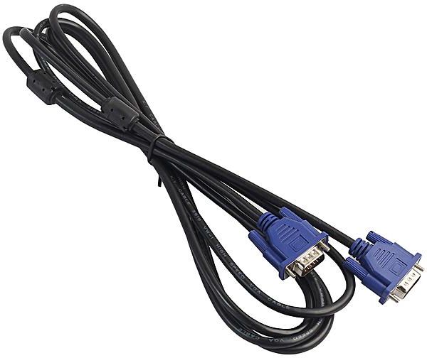 Generic Blue SVGA VGA Monitor Extension Cable Lead Male To Female PC Video Cable 3M