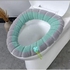 Washable Toilet Seat Cover Home Closet Tool Mat Green