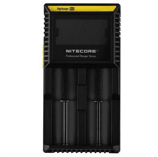 Nitecore D2 Digcharger Battery Charger LCD Display Charger for 26650/18650/18350/16340/14500/10440